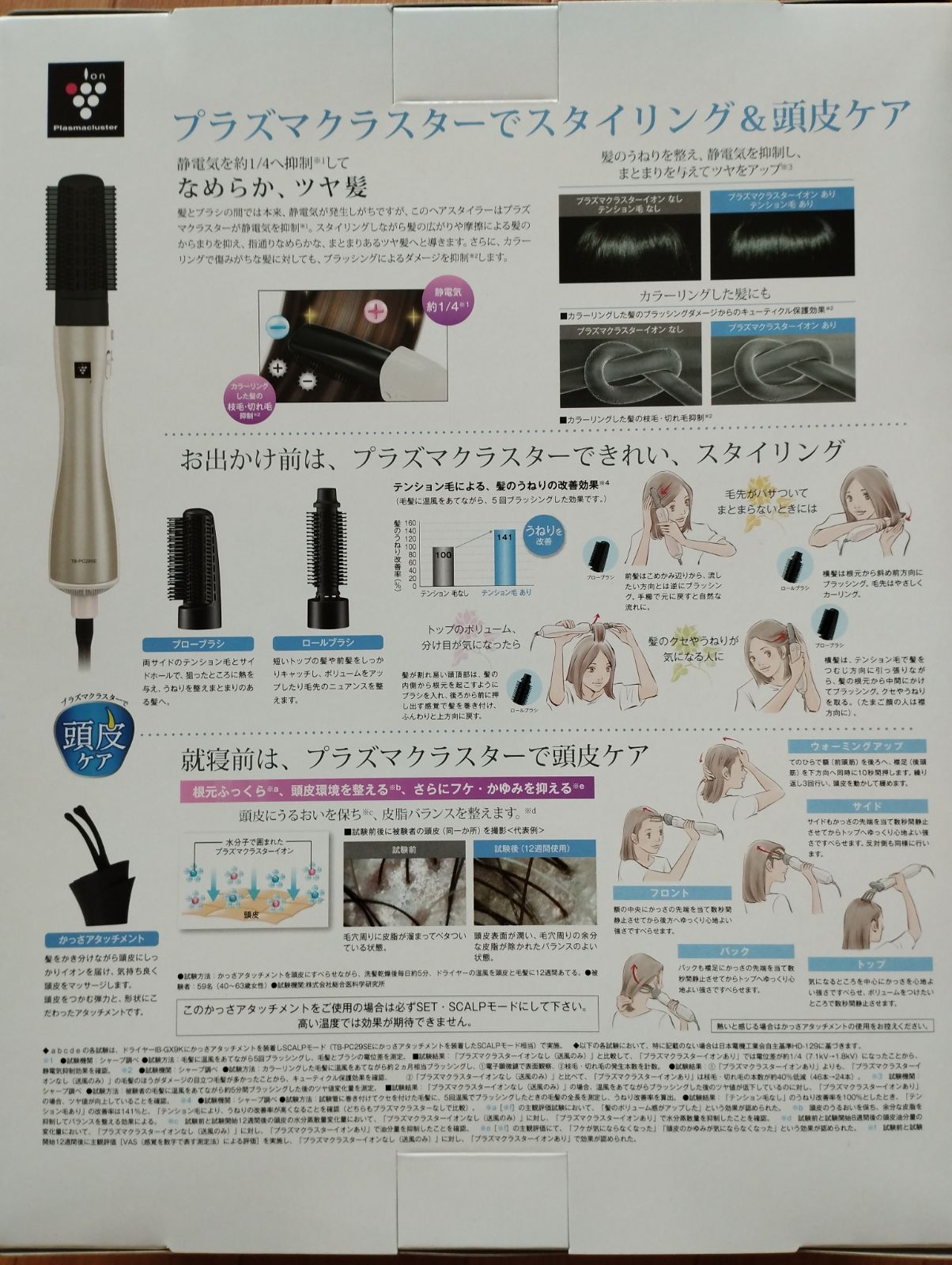 【未使用】プラズマクラスタースカルプエステスタイリングドライヤープロ　リッチモア プラズマクラスタースカルプエステ スタイリングドライヤープロ