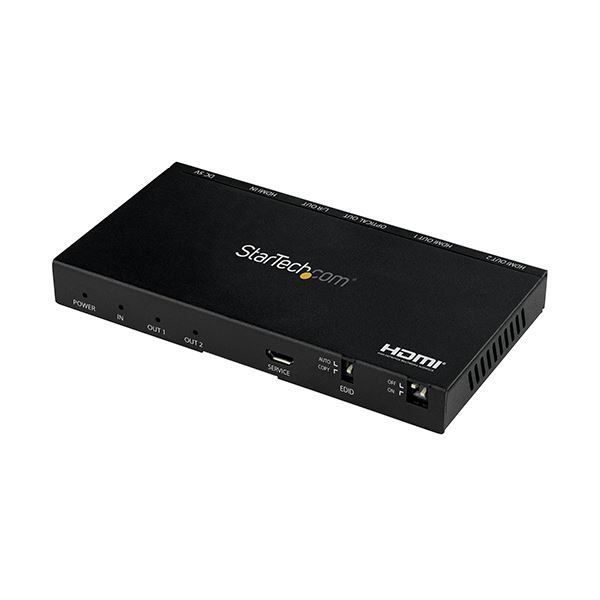 StarTech.com HDMI分配器 1入力2出力 4K 60Hz ST122HD20S 1台