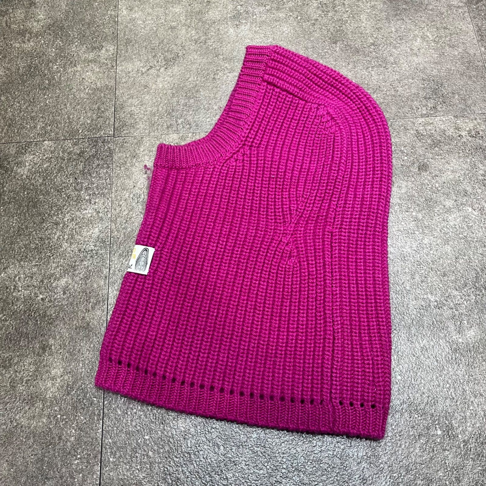 TAKAHIROMIYASHITATheSoloist aran pattern balaclava アラン