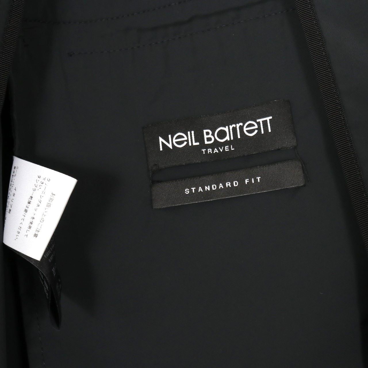 Neil Barrett ニールバレット 44 S メンズ コート チェスターコート スタンダードフィット 黒 ナイロン 中古B 古着 - メルカリ