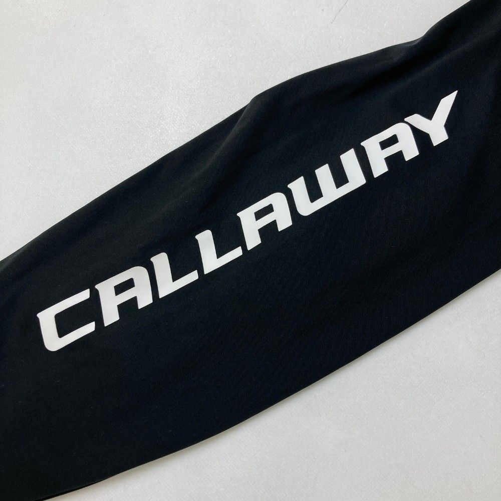 サイズ：L CALLAWAY キャロウェイ  ジップ ナイロンジャケット  ブラック系 [240101430576] ゴルフウェア メンズ ストスト サイズ：L CALLAWAY キャロウェイ ジップ ナイロンジャケット