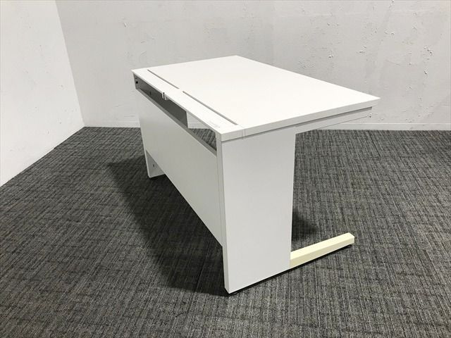 平デスク 平机 iS 引出し無 オフィスデスク コクヨ ホワイト