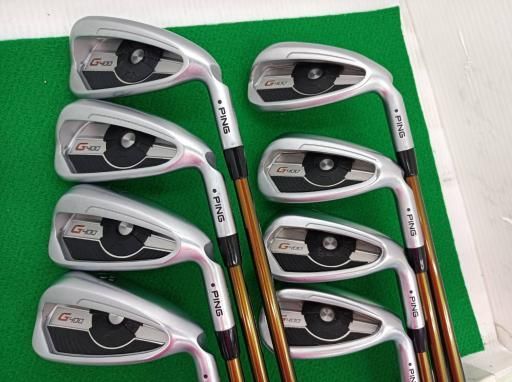 ピン G400 メンズ アイアン 8本セット S 6-WUSL 右利き 緑ドット ピン G400 メンズ アイアン 8本セット S 6-WUSL 右利き 緑ドット EARTH MAN