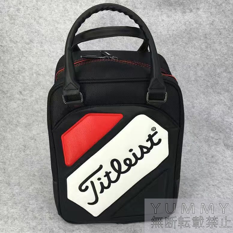 新作 Titleist golf タイトリスト ゴルフ シューズバッグ 靴収納 防水 大容量 シューズケース 靴入れ スポーツ用品 ハンドバッグ  耐摩耗性 - メルカリ