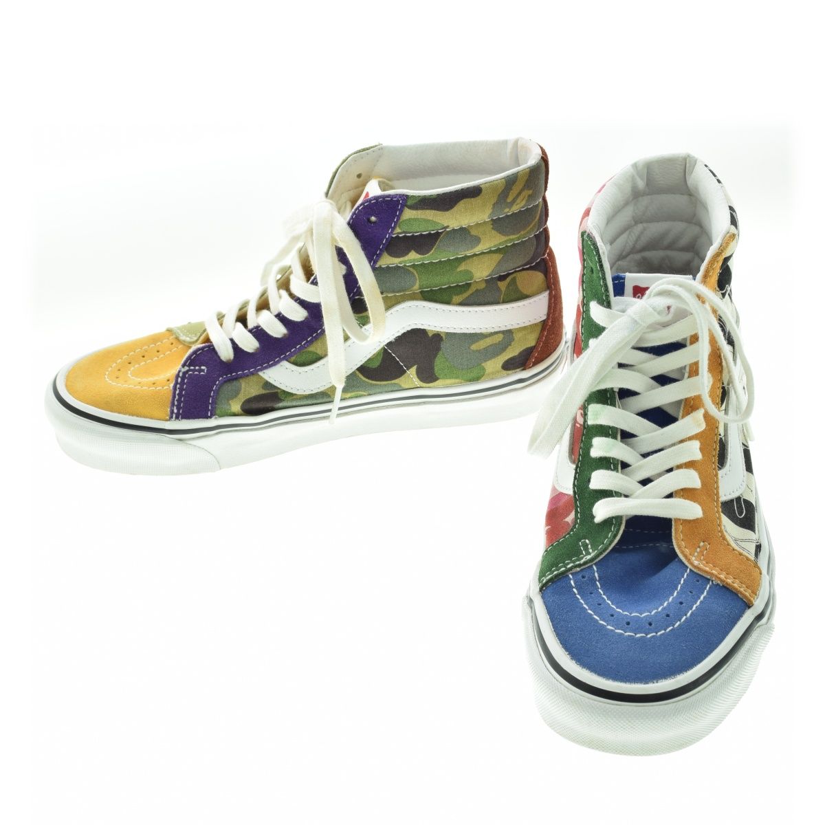 【ABATHINGAPE×VANS】SK8-HI 38 DXスニーカー