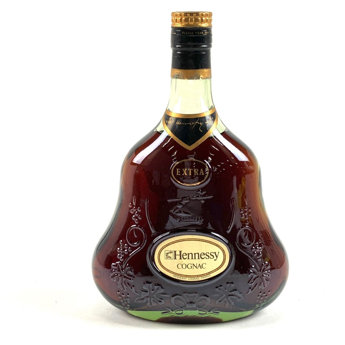 ヘネシー Hennessy エクストラ 金キャップ グリーンボトル 700ml
