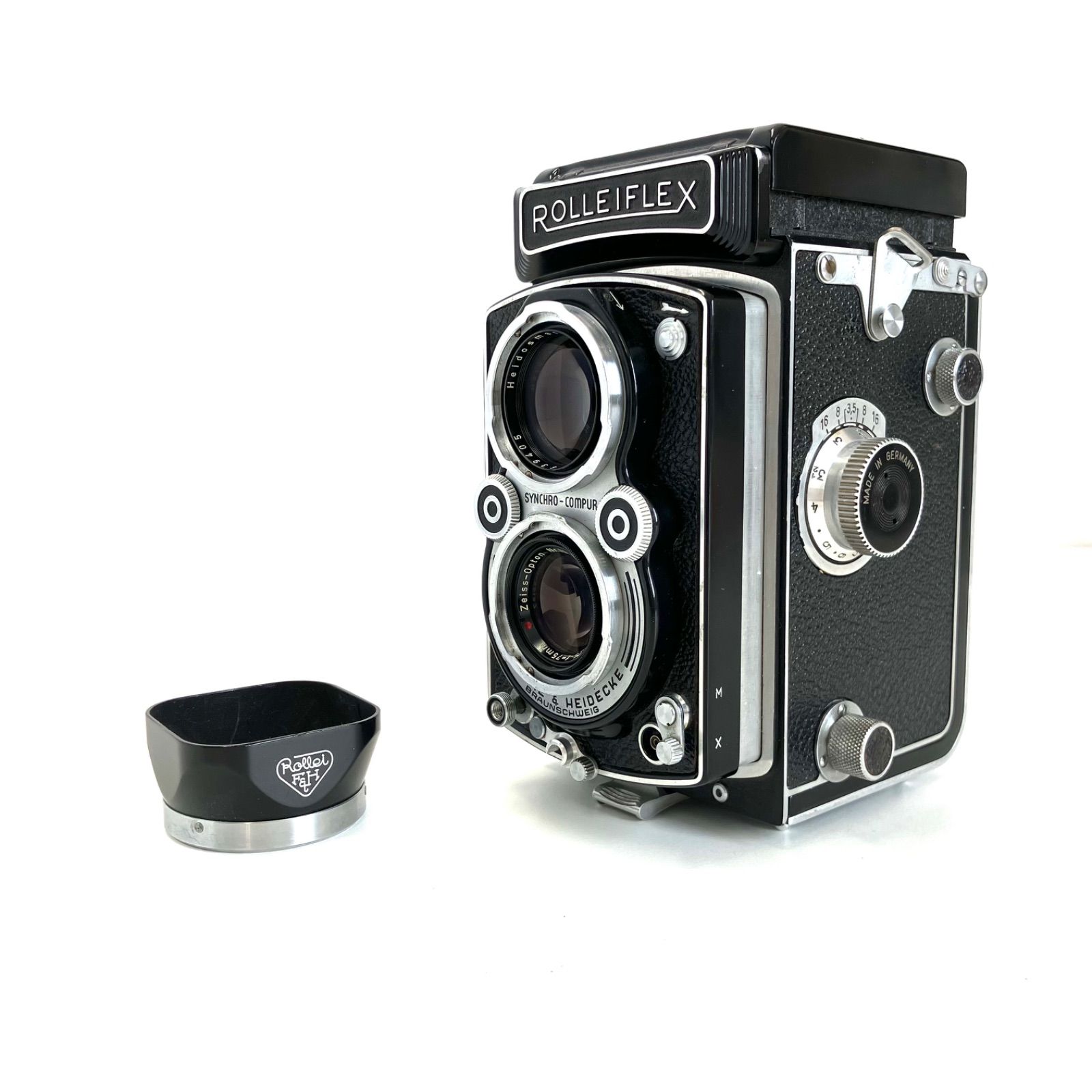 ROLLEIFLEX Tessar 75mm 3.5 T Zeiss-opton2眼レフ