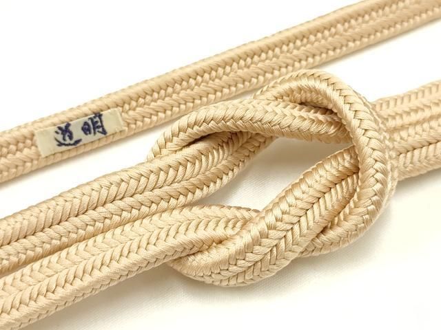 平和屋着物● 上 有職組紐道明 帯締め 冠組 洒落柿色 宮内庁御用 国立博物館御用 東京芸術大学御用 AABA9943ay