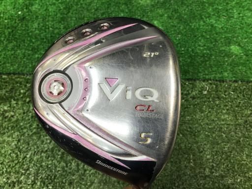 ブリヂストン TOURSTAGE ViQ CL 2010 5W クリスタルピンク フェアウェイウッド FW VT-30w フレックスL レディース 女性用 右利き 右用 Cランク ゴルフクラブ