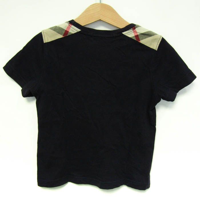 バーバリー 半袖Tシャツ トップス ノバチェック ナイトロゴ キッズ  