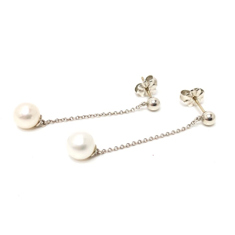 TIFFANY&Co. ティファニー ピアス フェイクパール SV925 - メルカリ