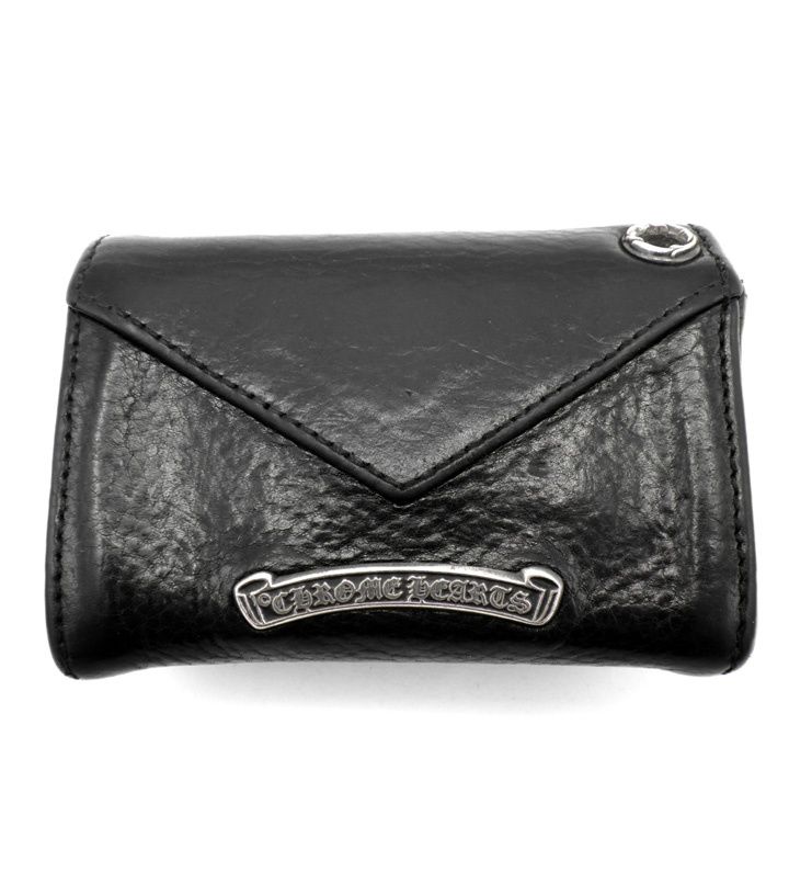クロムハーツ CHROME HEARTS 【 TINY WALLET 】 CHプラス レザー