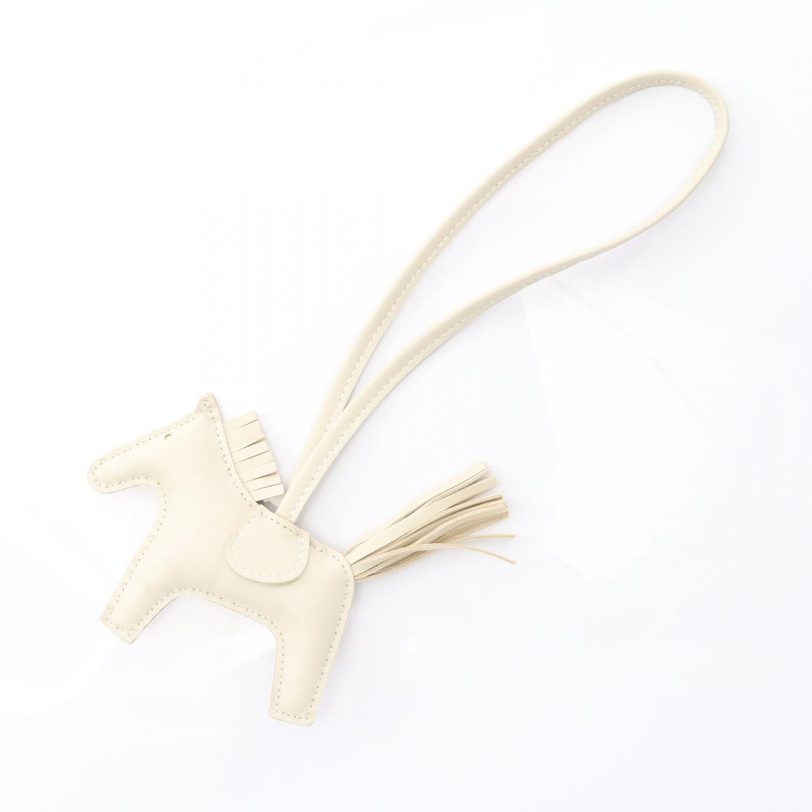 エルメス HERMES チャーム ロデオPM クレ レザー ロデオPM クレ レディース Used A