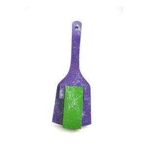 スペシャル鳴子 一枚バチ 薄紫 （黄緑） 5組セット