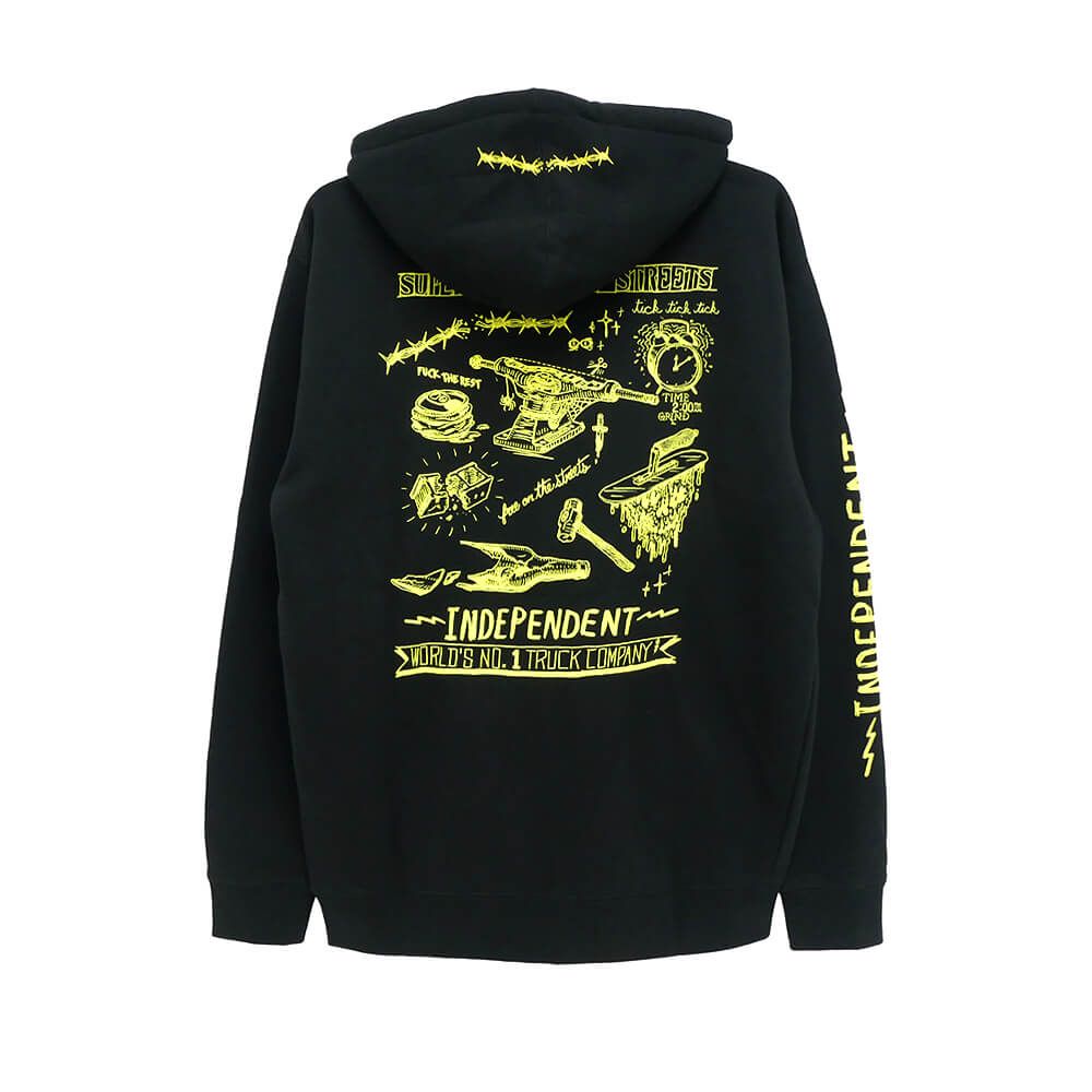 ファッション INDEPENDENT HOOD インディペンデント パーカー BRATRUD