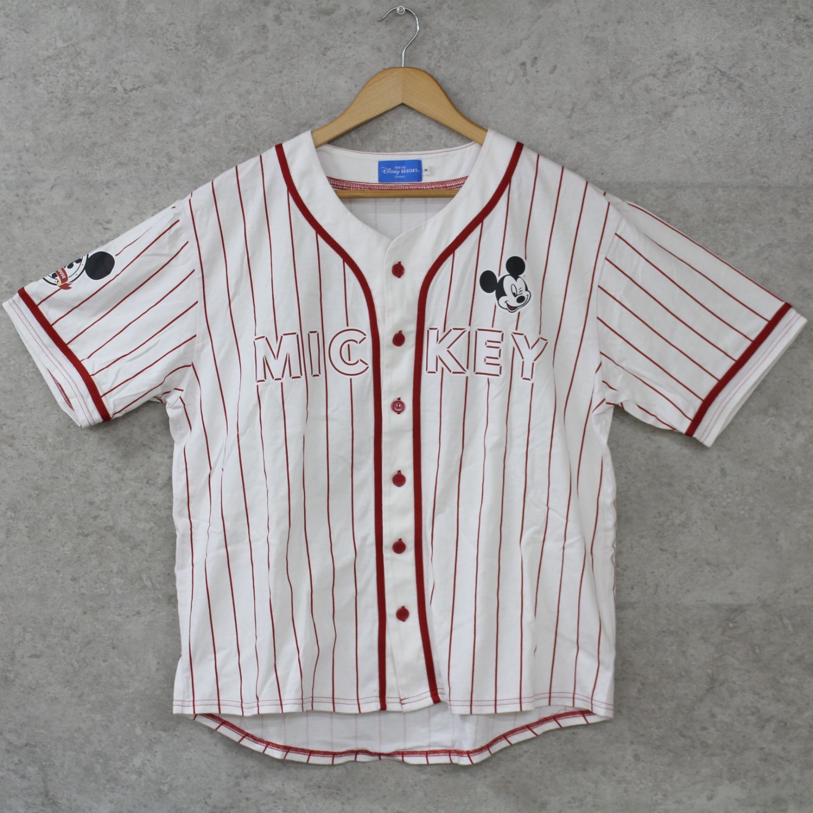 S118)【美品】Disney/ディズニー ミッキーマウス ユニフォーム