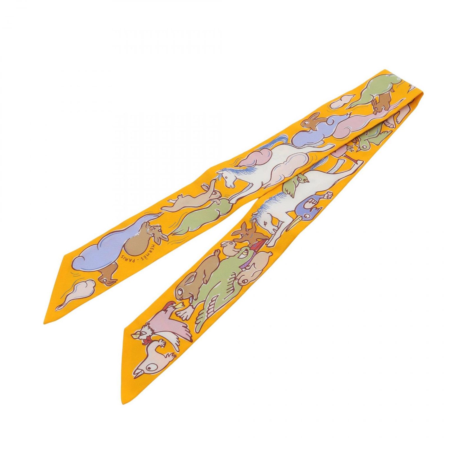 上品♡エレガント【HERMES】Mille et Un Lapins スカーフ Mille et Un Lapins scarf 90 | Hermès Australia