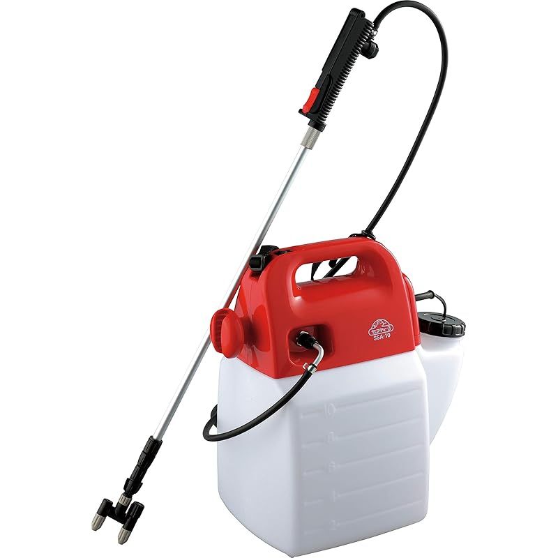 セフティー3 Safety-3 電気式噴霧器 10L 100Vコード ホース10m ノズル70~160cm 1頭2頭切替 SSA-10 1