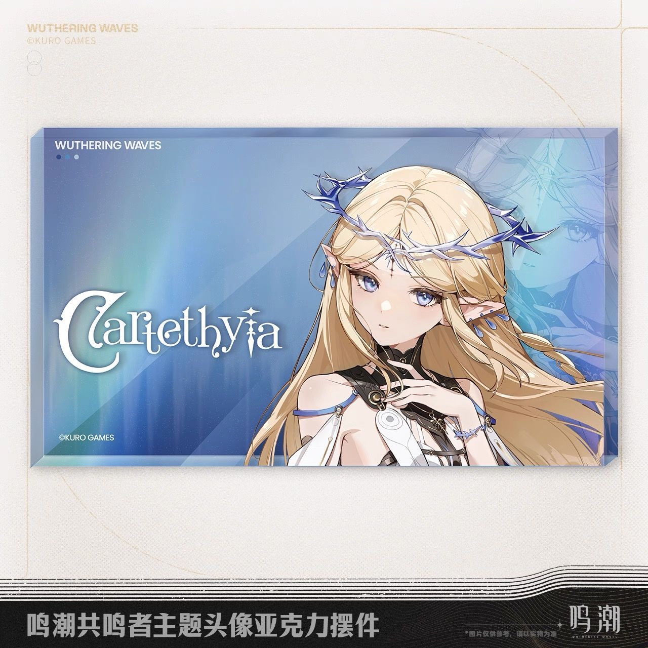 鳴潮・公式 アイコン アクリルブロック（共鳴者）フローヴァ