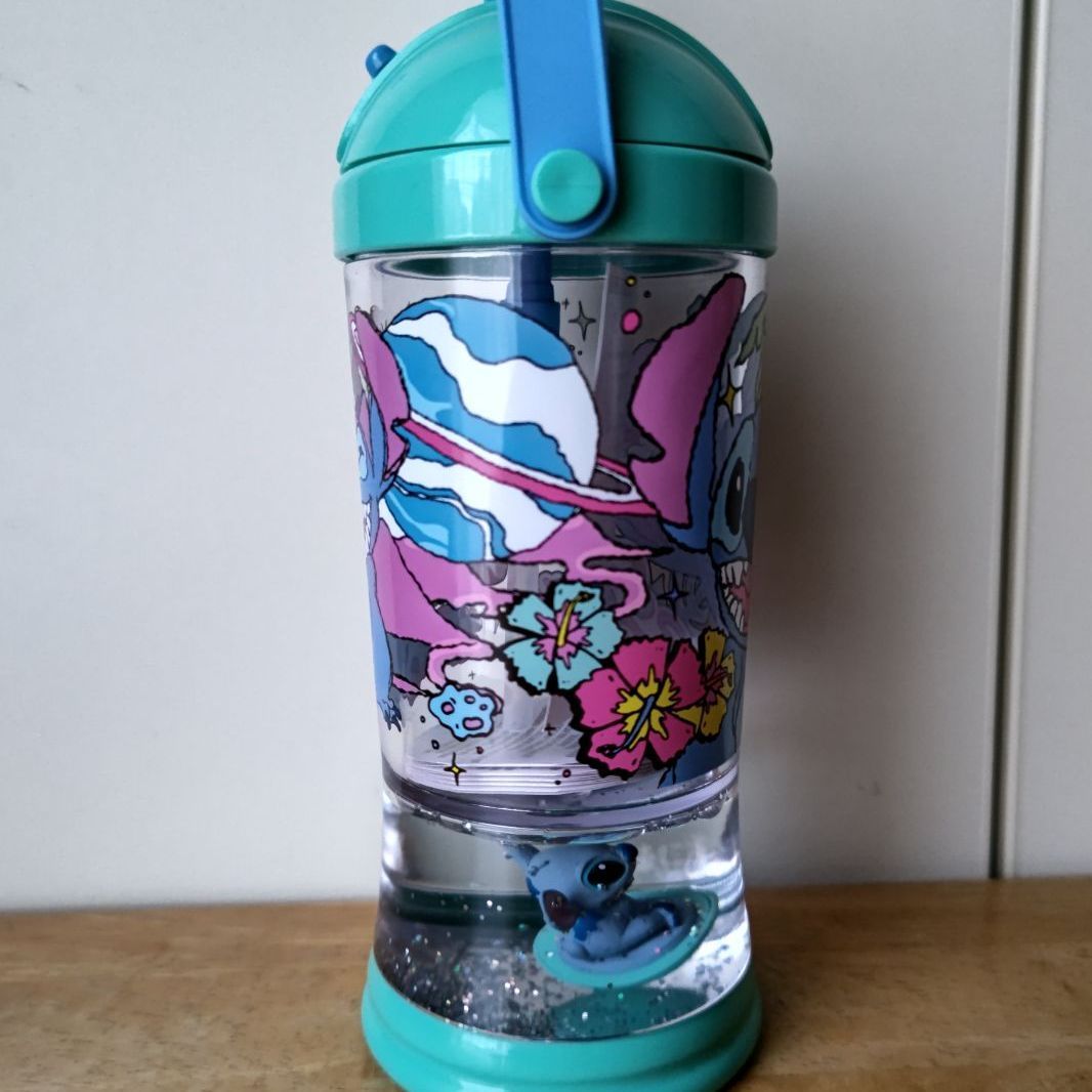 Disney リロ＆スティッチ スティッチ 水筒スノードー厶♡310ml - メルカリ