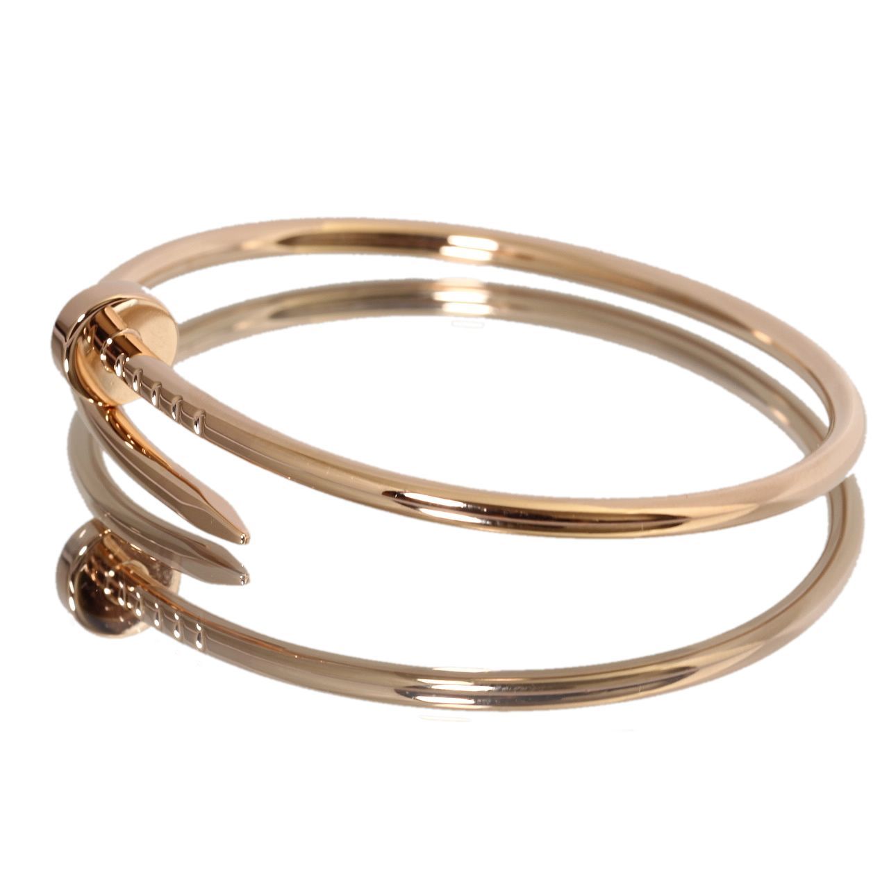 美品 カルティエ Cartier ジュストアンクル ブレスレット SM サイズ750 