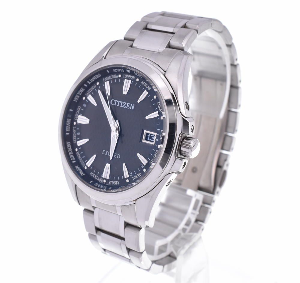 CITIZEN EXCEED CB0100-52E エコ・ドライブ電波時計 【公式通販】