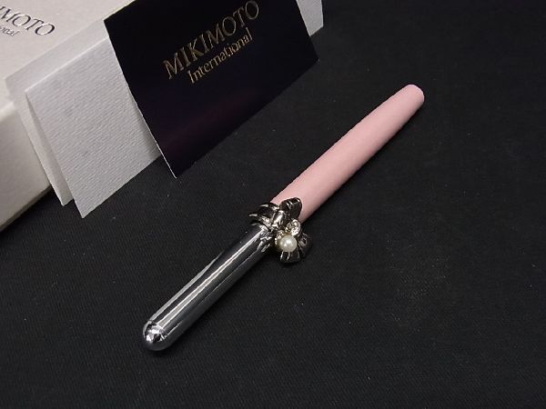 □美品□ MIKIMOTO ミキモト 本真珠 アコヤ真珠 パール 約3mm リップ