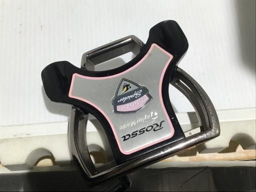 テーラーメイド Rossa agsi SPIDER 33インチ レディース パター PT スチール フレックスその他 レディース 女性用 右利き 右用 Cランク ゴルフクラブ