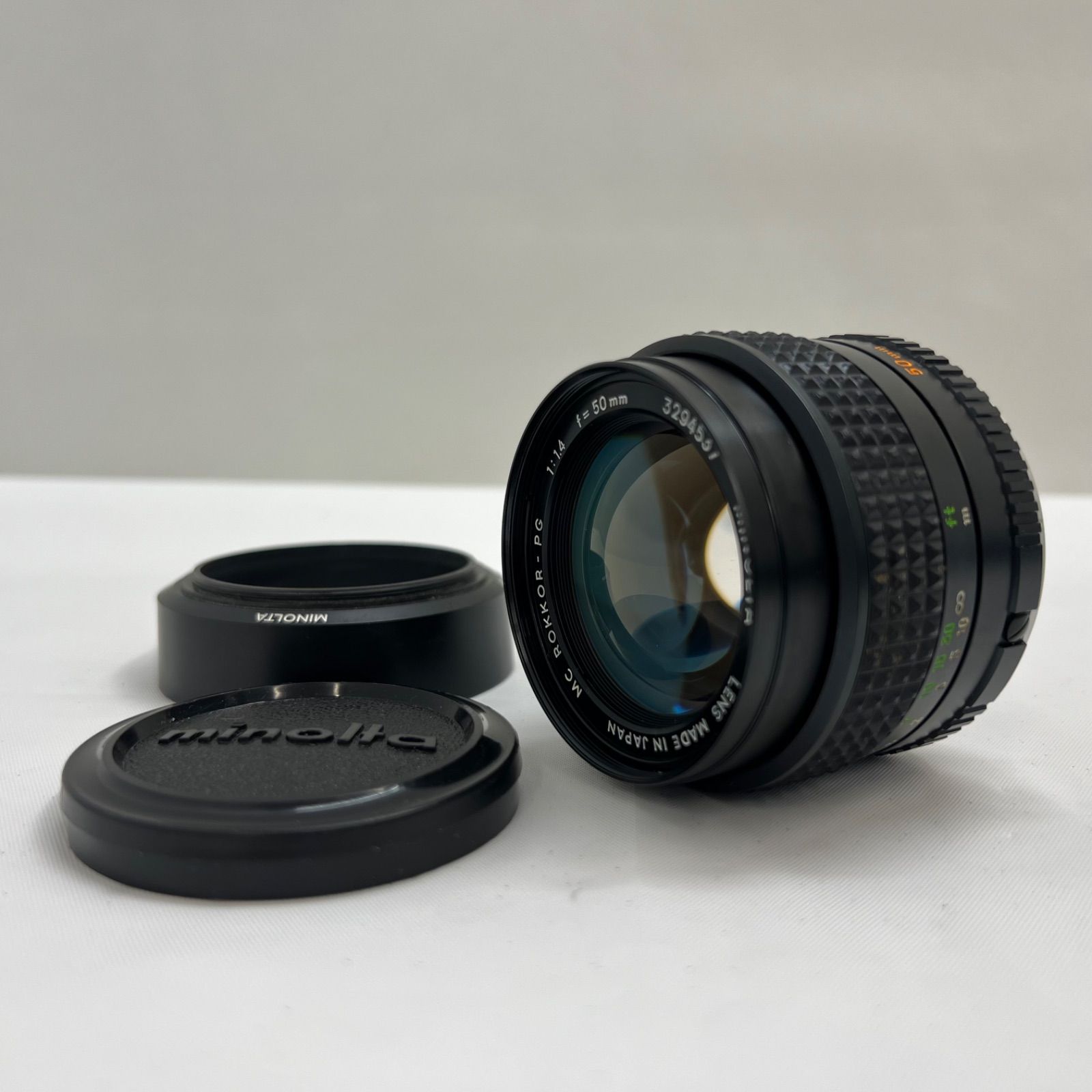 00593】 MINOLTA MC ROKKOR-PG F1.4 50mm ミノルタ - メルカリ