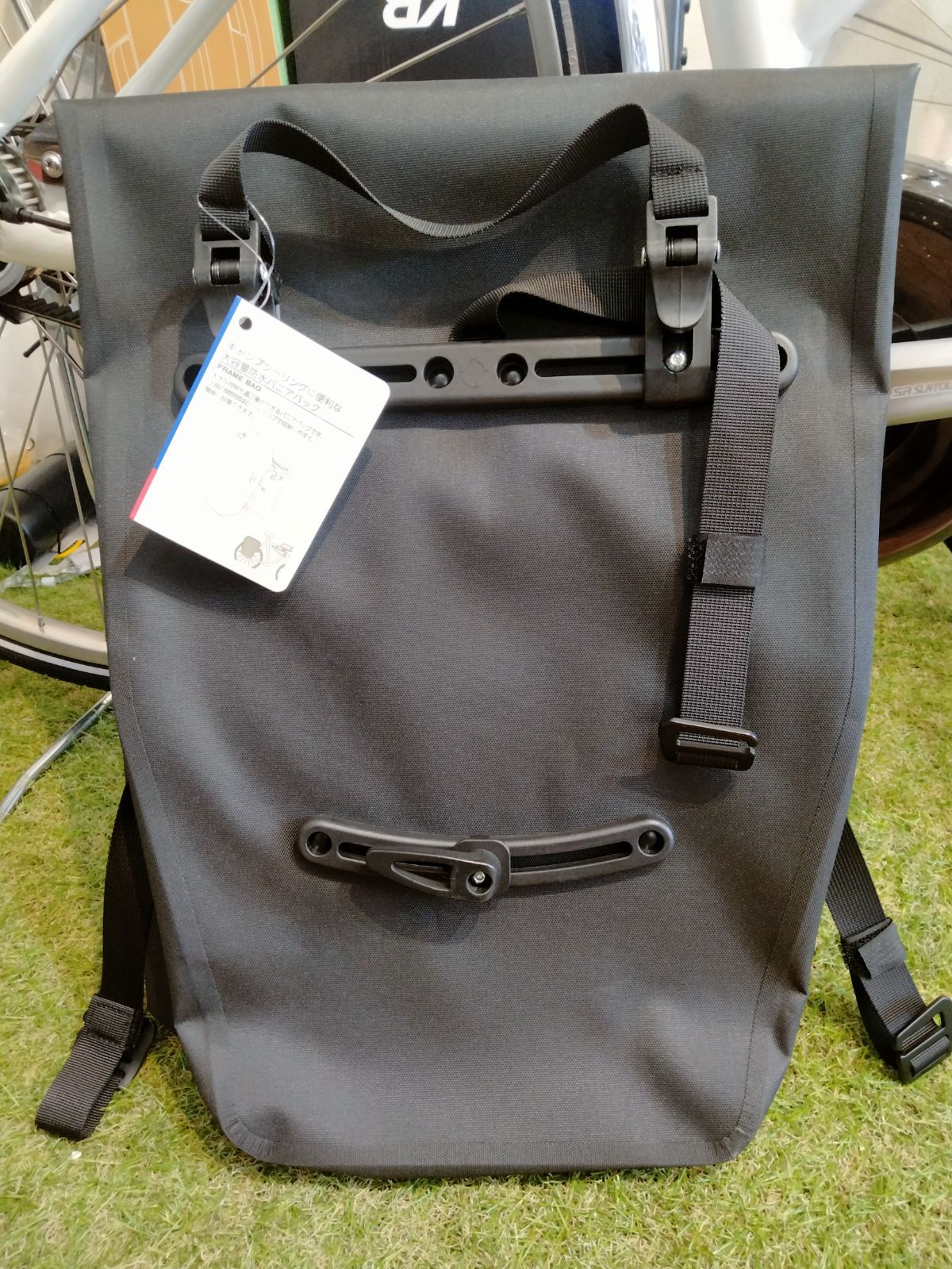 あさひ 防水パニアバッグ-M 容量 20L サイドバッグ キャリアバッグ