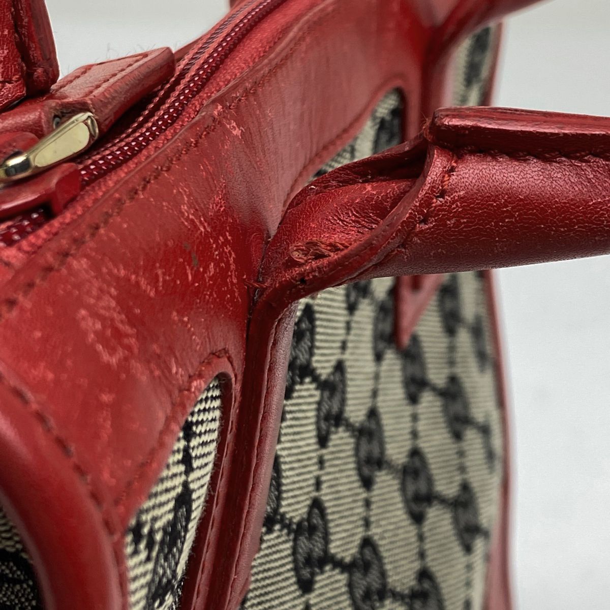 グッチ GUCCI GG柄 ハンドバッグ ハンドバッグ GGキャンバス ブラウン  