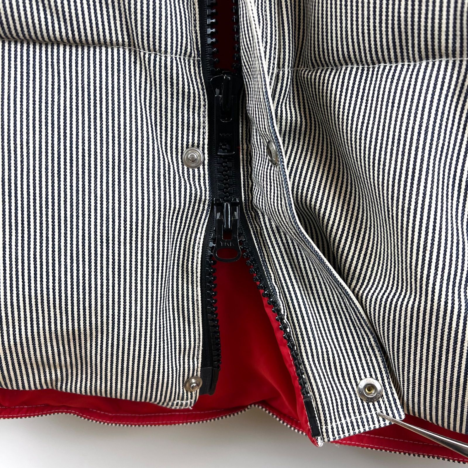 MASTERPIECE マスターピース　スノボジャケット　赤　裏原　00s MASTERPIECE 00s archive hickory down jacket L マスターピース