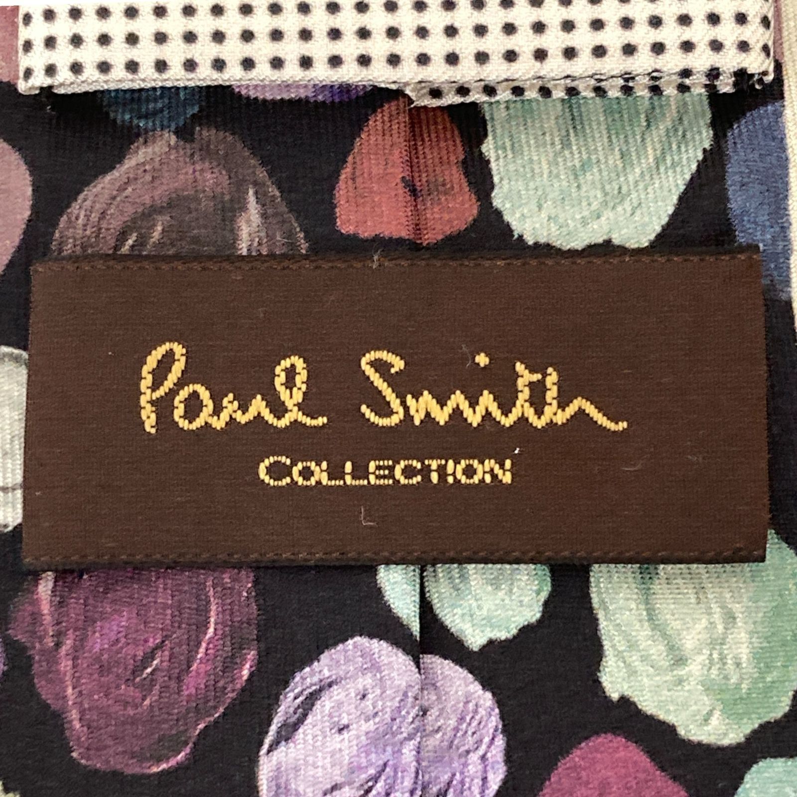  Paul smith COLLECTION シルク 紺 ネクタイ ネクタイ フォーマル ドレス スーツ