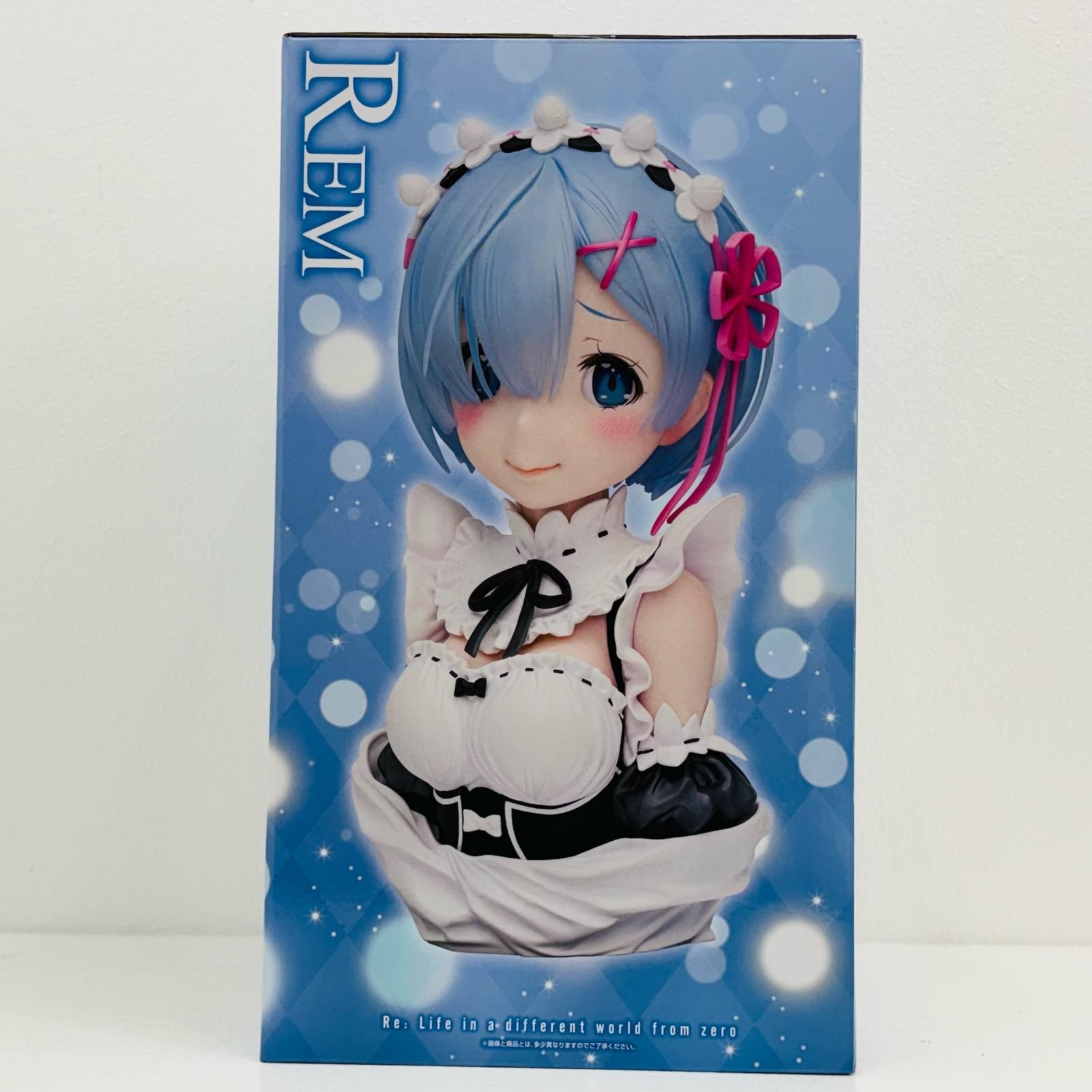 中古 BANDAI SPIRITS | バンダイスピリット フィギュア リゼロ レム 照れ顔 一番くじ あなたに、精霊の祝福がありますように 2021年製 893 ラストワン賞 【720】 中古 BANDAI SPIRITS | バンダイスピリット フィギュア リゼロ