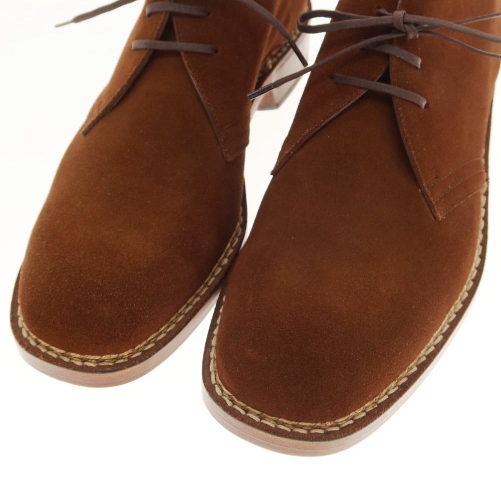 F.lli Giacometti ブラウン チャッカブーツ サイズ41