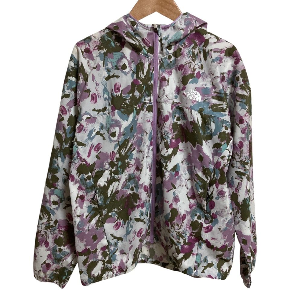 THE NORTH FACE ザノースフェイス ベント メッシュフーディー パーカー NPW22472 サイズM パープル レディース 古着