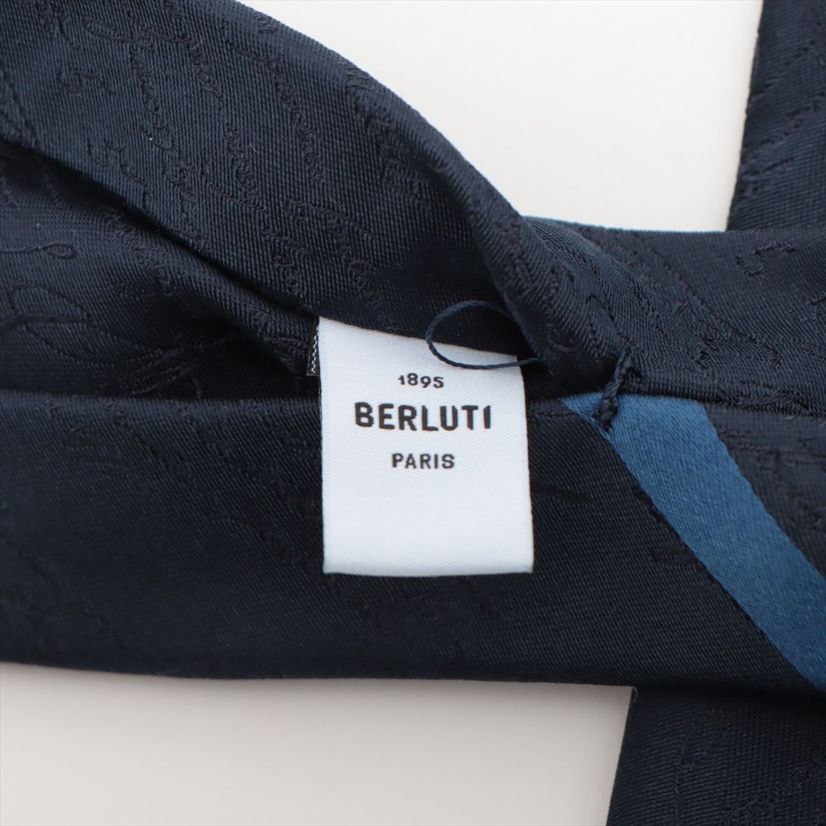 極美品 ベルルッティ カリグラフィ シルク 100％ ネクタイ