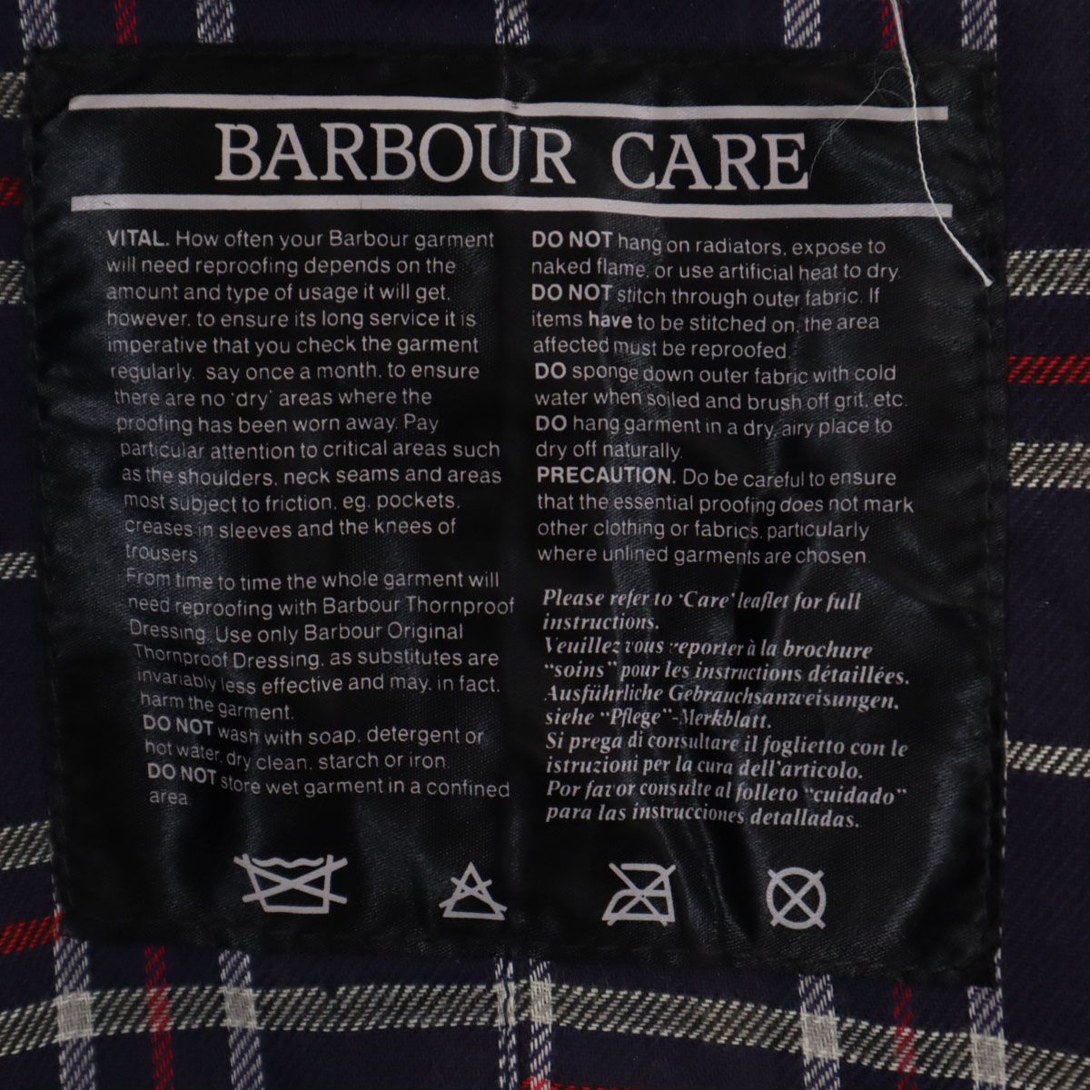 Barbour バブアー 90s 3ワラント TRENCH COAT オールド オイルド