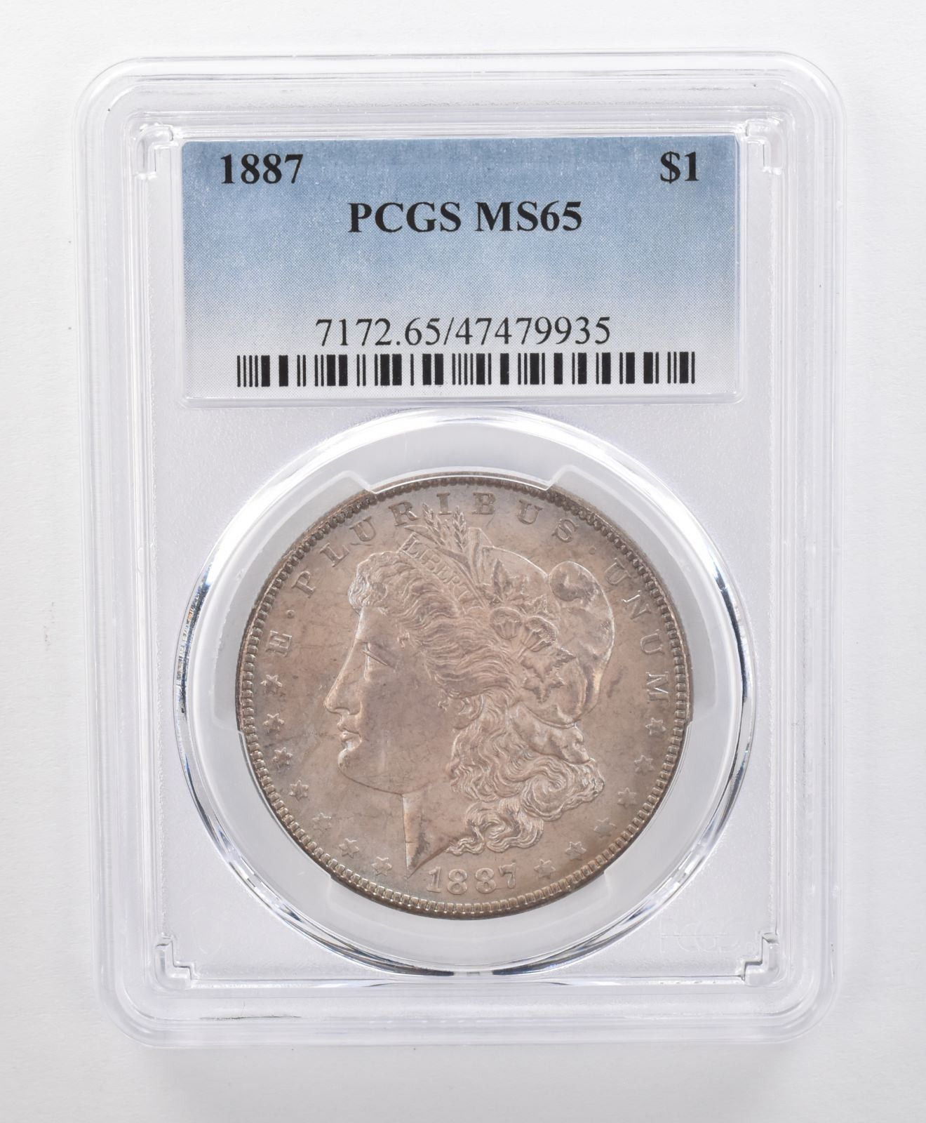 1880-S モルガン・ダラー PCGS MS65 ○アメリカ 1880年S PCGS MS65