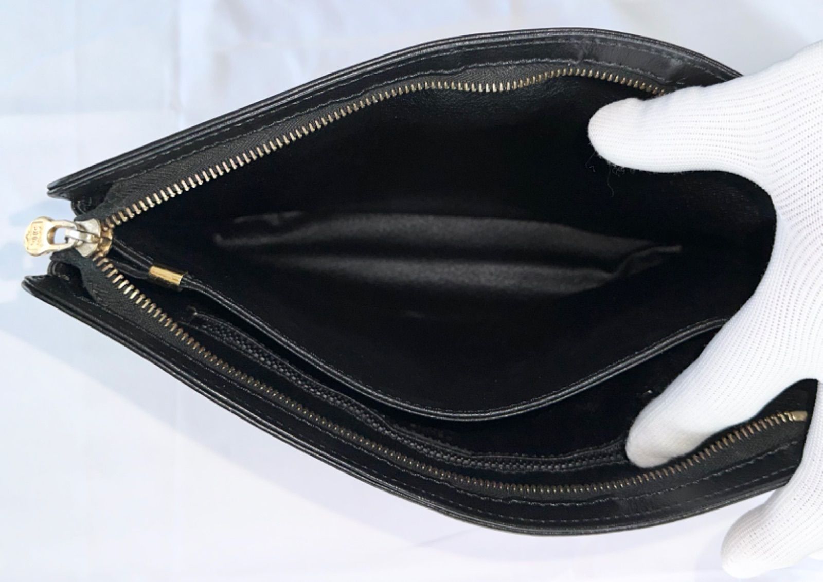 CELINE ☆ セリーヌ レザー 本革 セカンドバッグ クラッチバッグ