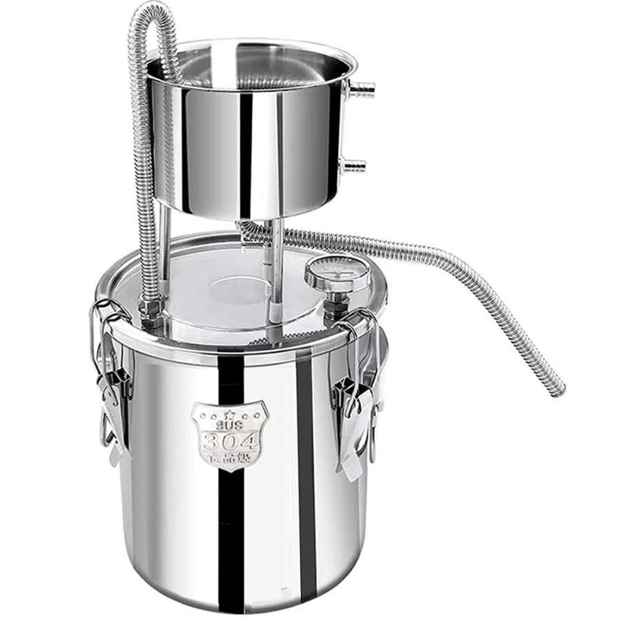 高品質保証 蒸留器 精油 ハーブ 家庭用 浄水ポット 蒸留水 ヒバ 純露 蒸留水器 キッチンアルコール 10l 発酵器 酒かん器 家庭用浄水器 ポット型 ガスストーブ 磁炉 ストー