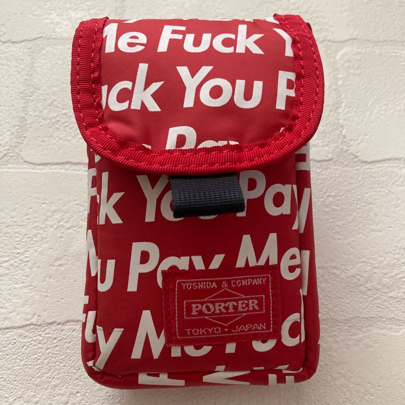 ◇激レア◇ supreme × Porter スマホ スマホケース ポーチ-