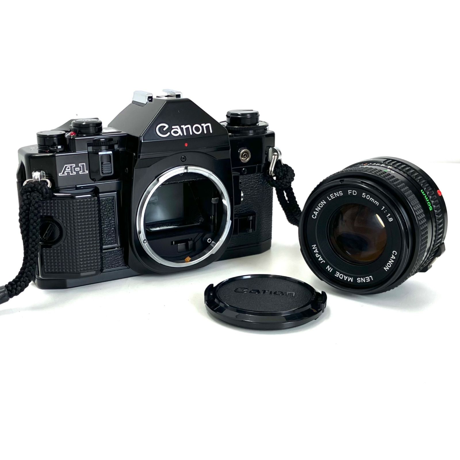 本体 Canon A-1 レンズ FD 50mm f1.8 本体レンズセット