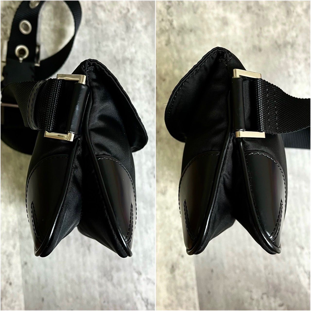 ✨極美品✨ PRADA プラダ ショルダーバッグ トートバッグ 三角ロゴ 