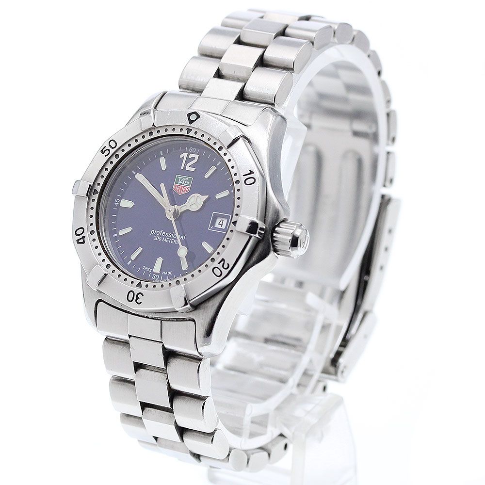 TAG HEUER 2000 タグホイヤーWK1313 レディース Vintage Ladies Tag Heuer 29mm Blue Dial Professional 2000