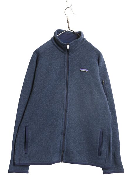 なクーポン配布中! パタゴニア ベターセーター ジャケット レディース XL 16年製 フリース セーター ブルゾン フルジップ アウトドア 大きいサイズ ネイビー
