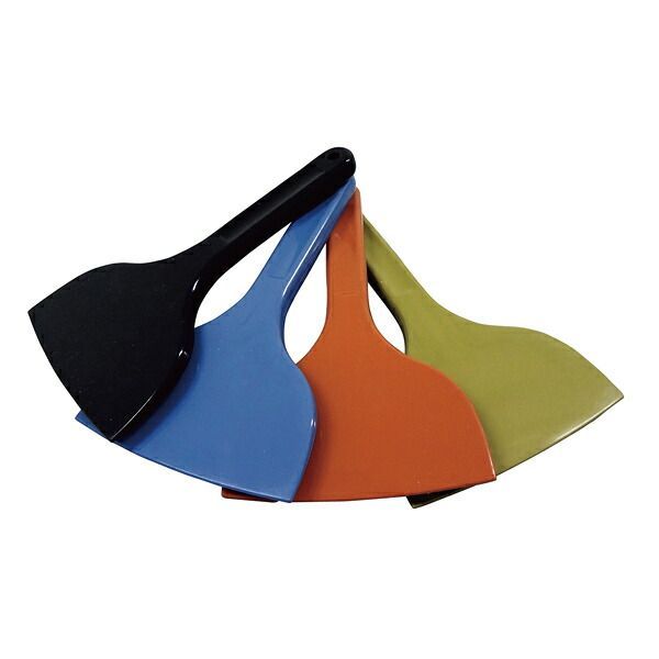 MPフーズ シリコンスクレイパー 短柄 小 青 MP-SS-H-BL