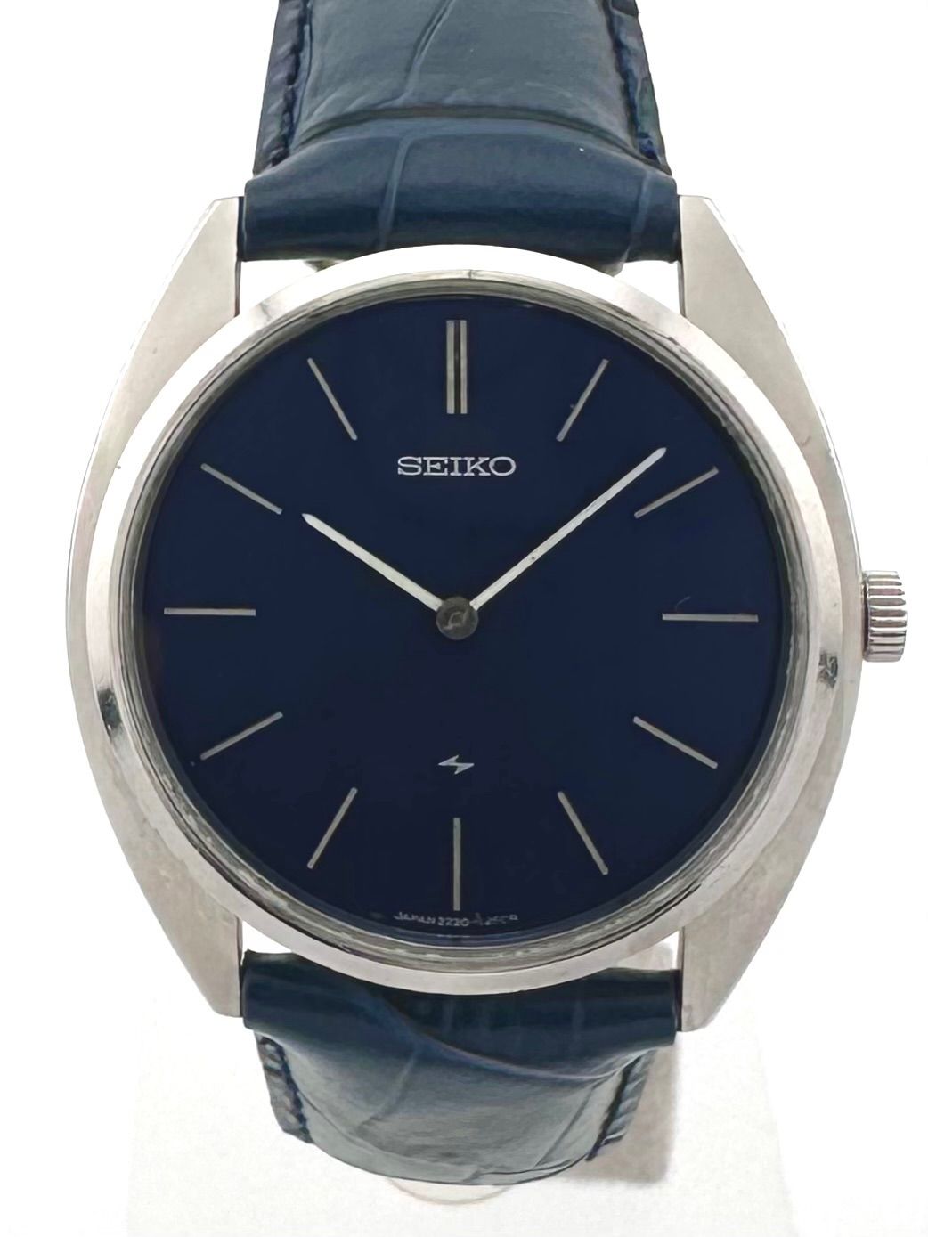 Seiko SEIKO Chariot セイコー シャリオ 2220-0470 手巻き ネイビー 