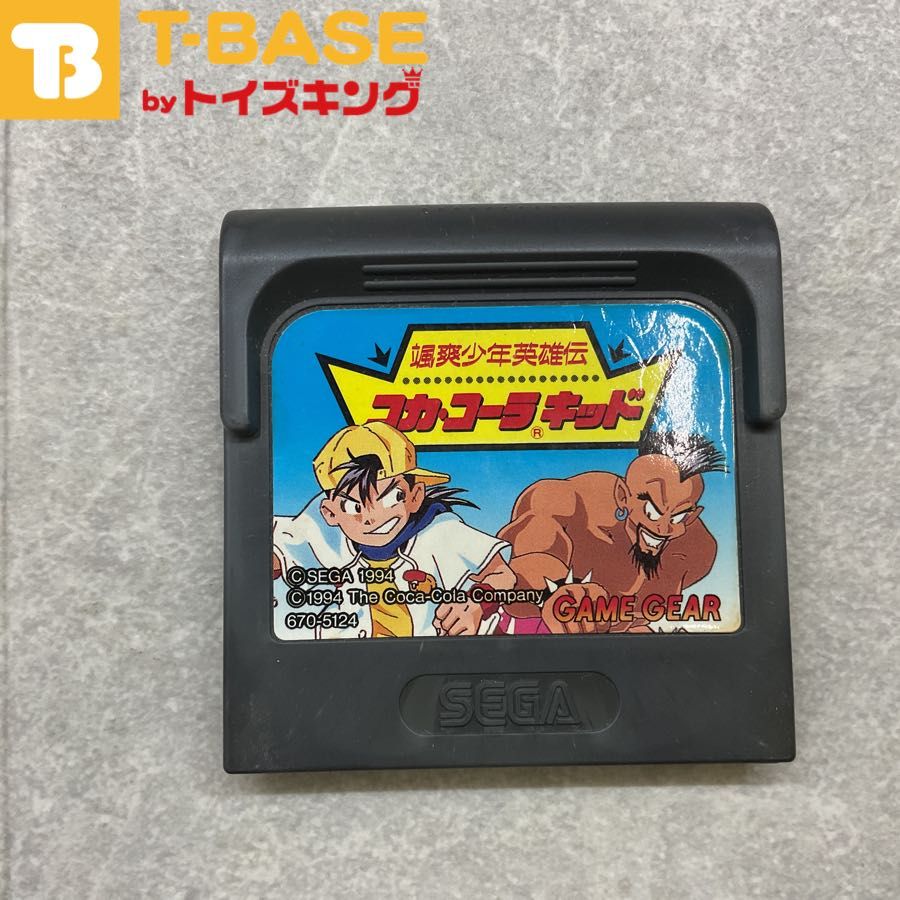 ジャンク GAMEGEAR 颯爽少年英雄伝 コカ・コーラキッド（ゲーム
