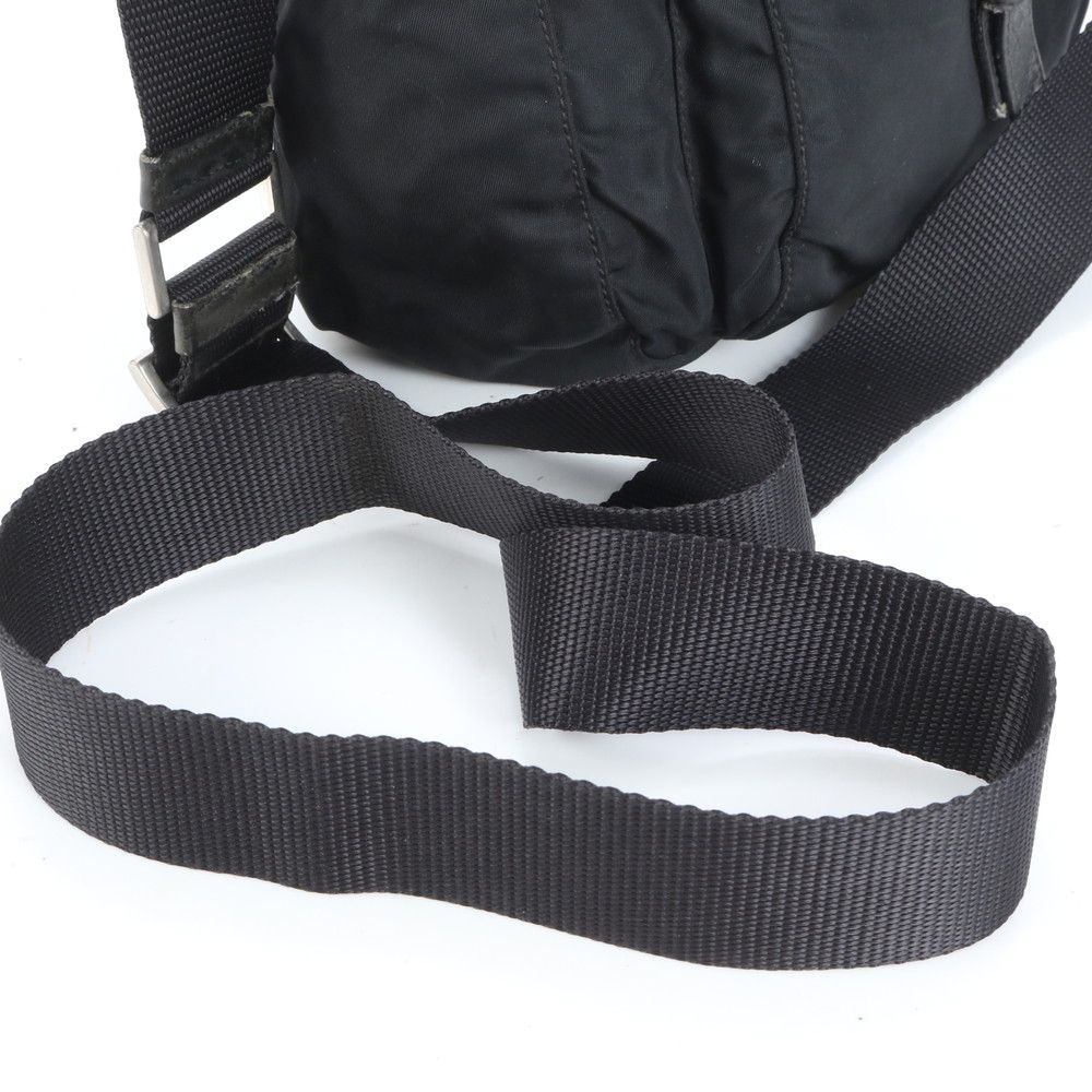 プラダ テスート ナイロン 三角ロゴ レザー ショルダーバッグ 斜め掛け メッセンジャー ビジネス 通勤 メンズ EUE CS35-6